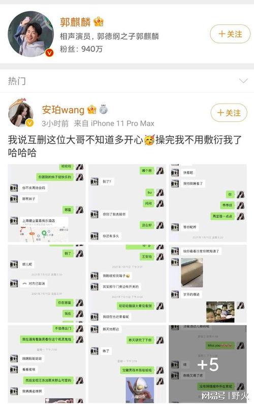 吃瓜网红聊天记录合集,网红聊天记录大揭秘